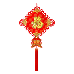 中國結-超大款 2入2組(新春過年掛飾/流蘇開運掛件/招財/入厝室內裝飾/平安結裝飾), , large