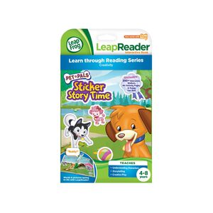 官方直營【LeapFrog】全英電子閱讀筆書籍-可愛動物貼紙故事書