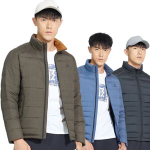 [TECTOP探拓戶外]1235205男款立領輕薄羽絨外套～高質感、高CP值、附U型枕收納袋、純正白鴨絨、雙層防風袖口