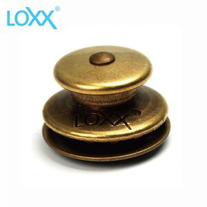 LOXX E-BRASS 安全背帶扣 黃銅色【敦煌樂器】