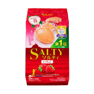 東鳩 SALTY草莓味餅乾 8片【Mia C'bon Only】