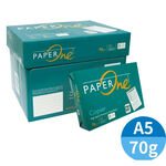 箱購 原廠 PAPER ONE A5 70磅 影印紙 (A5 x 10包入) 雷射 . 影印 . 傳真 . 噴墨 70P, , large