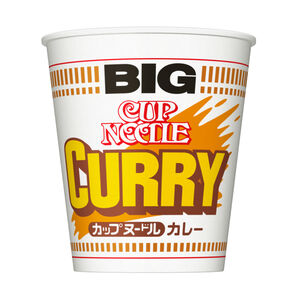 Nissin big cup curry noodle