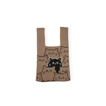 【YUN SELECT】 Knitted handbag, , large