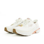 Skechers Max Cushioning Arch Fit 女 慢跑鞋 寬楦 米粉 [128947WNTPK], , large