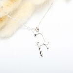【Angel & Me】迷你 鋸弓 工具 Saw s925 純銀項鍊 生日 週年 畢業 情人節 聖誕節 禮物, , large