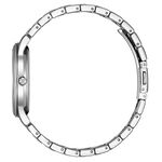 CITIZEN 星辰 光動能大三針時尚女錶 送禮-銀x粉紅/34mm EM0411-71X, , large