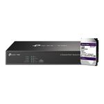 TP-LINK 昌運監視器 VIGI NVR1004H-4P 4路 網路監控主機 + WD PRO 10TB監控專用硬碟, , large