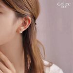 【Gulicc】古莉可 耳環  韓版三角水滴珍珠耳釘, , large