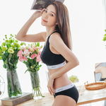 【NEONER銀離子】運動健身天絲棉低腰抗菌內褲-黑色(S), , large
