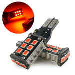 Super Bright Decoder W16W-15 LED T10 Style - 2 Pack - White Light, , large