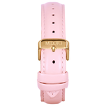 [MEDOTA] Love collection minimalist cat pink leather strap ladies watch-Gold / LO-10501, , large