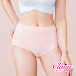 【Clany可蘭霓】 MIT親膚高腰透氣95%棉質 L-2XL內褲 清甜粉 2195-31, , large