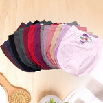 [SHIANEY]Taiwan-Made Extra Plus-Size High-Waist Seamless Panties, , large