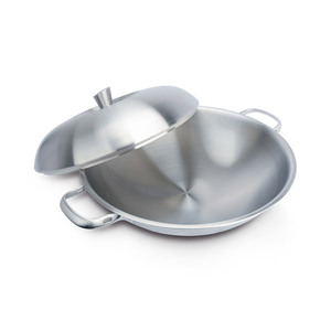 Miyaco 米雅可 典雅316不銹鋼七層複合金炒鍋IH 40cm-Leidea樂德兒