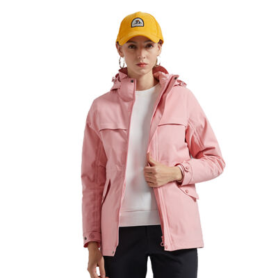 12145126女款中長版羽絨兩件式外套／衝鋒衣／最輕量、最亮眼的登山外套