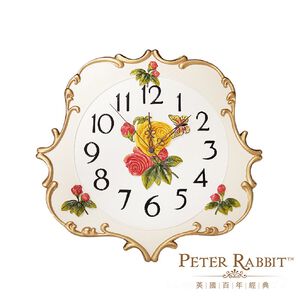 【世豐】PETER RABBIT 比得兔玫瑰壁鐘