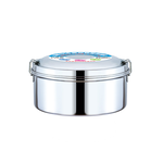 PEARL HORSE 316# Round Double-Layer Lunch Box – 14cm – TA-S-126-14, , large