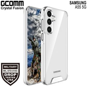 GCOMM 三星 A55 晶透軍規防摔殼 Crystal Fusion