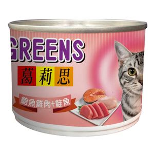 葛莉思貓罐-鮪魚雞肉+鮭魚 165g