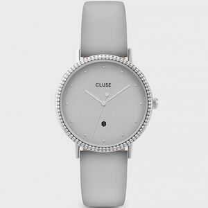 CLUSE Le Couronnement 皮革環鑽極簡手錶 腕錶 CL63004