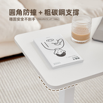 【上手家居】氣壓升降床邊桌-67-105cm-升降黑(升降桌/沙發邊桌/升降邊桌/床邊電腦桌/移動桌), , large