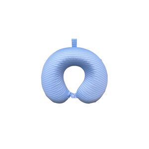 夏日摩卡涼感3D冷凝護頸枕-藍色