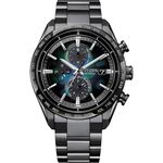 CITIZEN 星辰 100週年限量宇宙幻彩 鈦金屬光動能電波手錶 AT8286-65E, , large