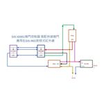 昌運監視器 DJS-IR01 對照式紅外線偵測器 防潮防水 偵測範圍可達15M 鐵捲門防壓專用, , large