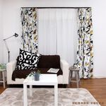 Ken Series &ndash; Double Curtain Track with Standard End Cap | Extendable Aluminum | Smooth Glide | Easy DIY Setup, , large