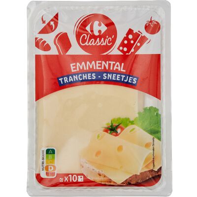 家樂福艾曼塔乾酪切片