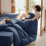 【Albert bedding】Bed Set_A+B-Queen Size (100%microfiber ), , large
