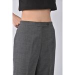 (M) unicorn fair高腰質感羊毛灰色長褲二手衣, , large