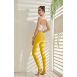 YOGA FLOW Dale Bra - 交錯層次短版上衣 - 月光白 White, , large