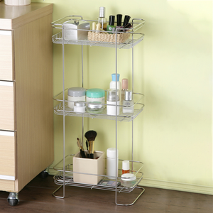 【真心良品】 皇家 三層不鏽鋼收納架1入