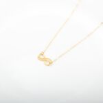 【Angel & Me】相愛 無限 Love Infinity s925 純銀厚鍍 24k 純金 項鍊 禮物, , large
