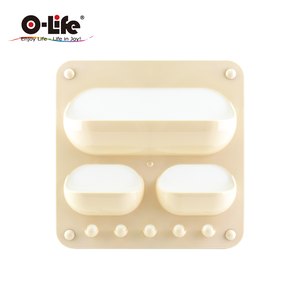 【O-Life】Magnetic wall-mounted storage F style beige
