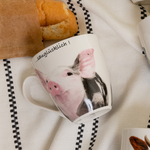 Animal Pattern Ceramic Mug, , large