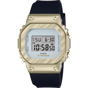 CASIO 卡西歐 G-SHOCK 香檳金系列 方型電子手錶 GM-S5600BC-1