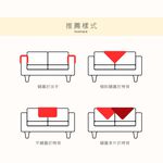 【格藍傢飾】仿亞麻石墨烯沙發墊 四季通用 防滑墊 沙發 扶手 萬能套罩巾 沙發套 蓋布 沙發墊 沙發保潔墊, , large