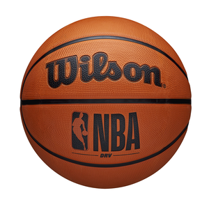 Wilson NBA DRV 橡膠籃球#7-橘色橡膠