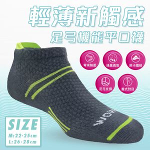 【現貨】MIT 台灣製 DR.WOW 萊卡棉吸排 線性加壓 義式對目 足弓機能襪 短襪  DR5790/DR5791