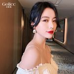 【Gulicc 】古莉可 耳環 簡約亮片耳飾, , large