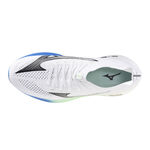 Mizuno Mizuno Neo 男 慢跑鞋 路跑 襪套 緩衝 白灰 [J1GC258601], , large