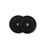 [HOLD STRONG] 黑色橡膠槓片 25公斤-二入組, , large