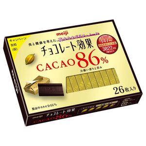 Meiji CACAO 86 Chocolate 26pcs