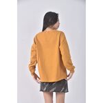 (XL) free style質感黃色長袖上衣二手衣, , large