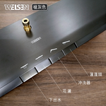 [JTAccord台灣吉田] SP-551GM 槍灰色花灑沐浴龍頭, , large