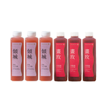OKASANG Love strawberries and roses fungus drink set｜1000ml*6(White fungus & Strawberries*3、White fungus & Rose Blackberry*3), , large