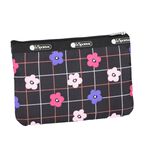|快速出貨|Lesportsac 3-Zip Cosmetic 三層拉鍊化妝包/ 花格棋盤, , large